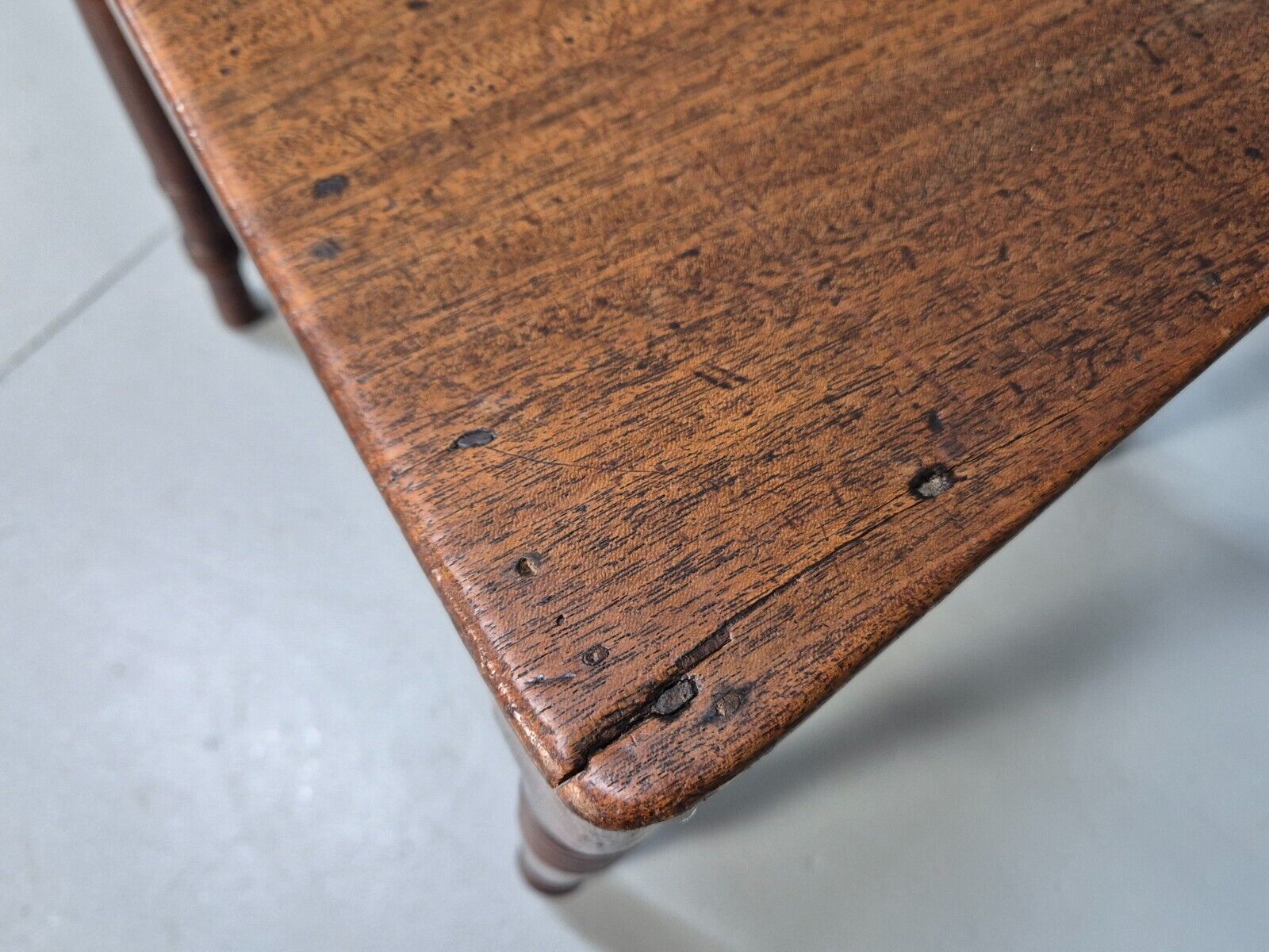 4 Antique Ball Back Walnut Dining Chairs Regency Style EB9146 VDIN - UKDK FURNITURE
