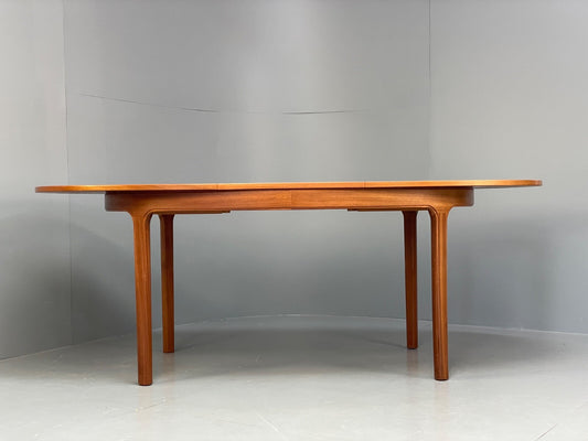 Vintage Nathan Teak Dining Table Extending Retro 1970s EB9827 MWOO - UKDK FURNITURE