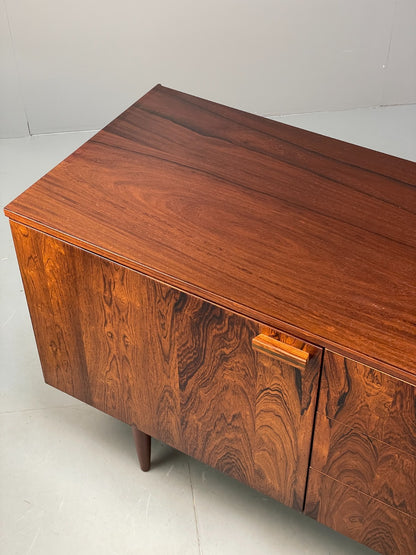 Vintage Danish Sideboard 1970s Mid Century Style Shelving Drawers EB8828 MWOO6