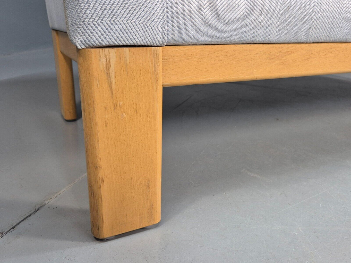 Vintage Swedish 2 Seat Sofa Blue Wool MId century Retro 1970s EB7669 M2SS - UKDK FURNITURE