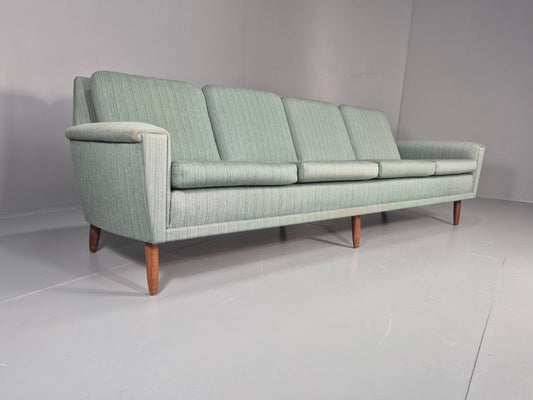 Mid Century 4 Seater Sofa Folke Ohlsen for Dux 1960s Retro EB11371 M4SS1