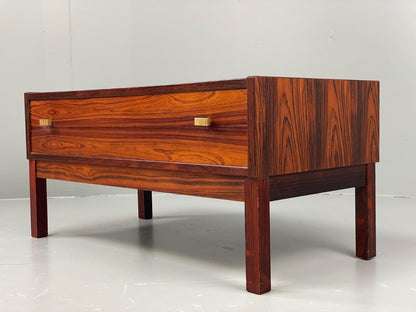 Vintage Chest Of Drawers Low Console 1960s Danish Mid Century EB11199 MWOO10