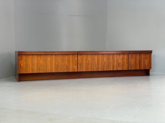 Vintage Archie Shine Media Unit Low Sideboard Retro Drawers 1970s EB9782 MWOO - UKDK FURNITURE