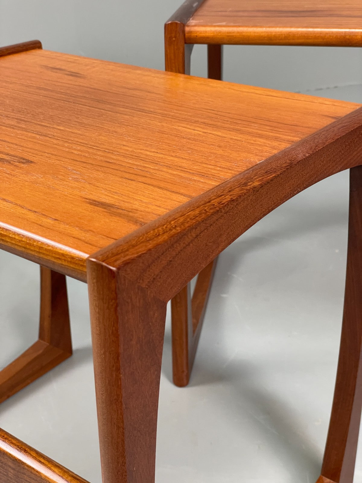 G Plan Nesting Tables Teak Quadrille Range Vintage Retro 1970s EB11678 MWOO16