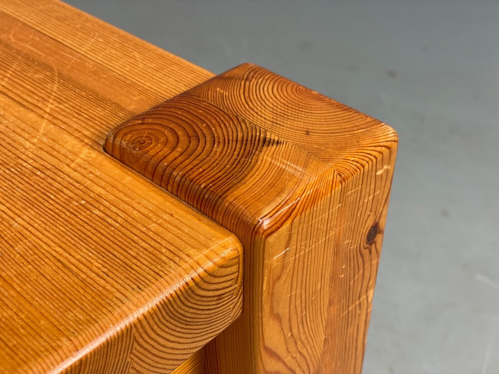Large Vintage Scandinavian Solid Pine Coffee Table 1980s EB7840 MWOO - UKDK FURNITURE