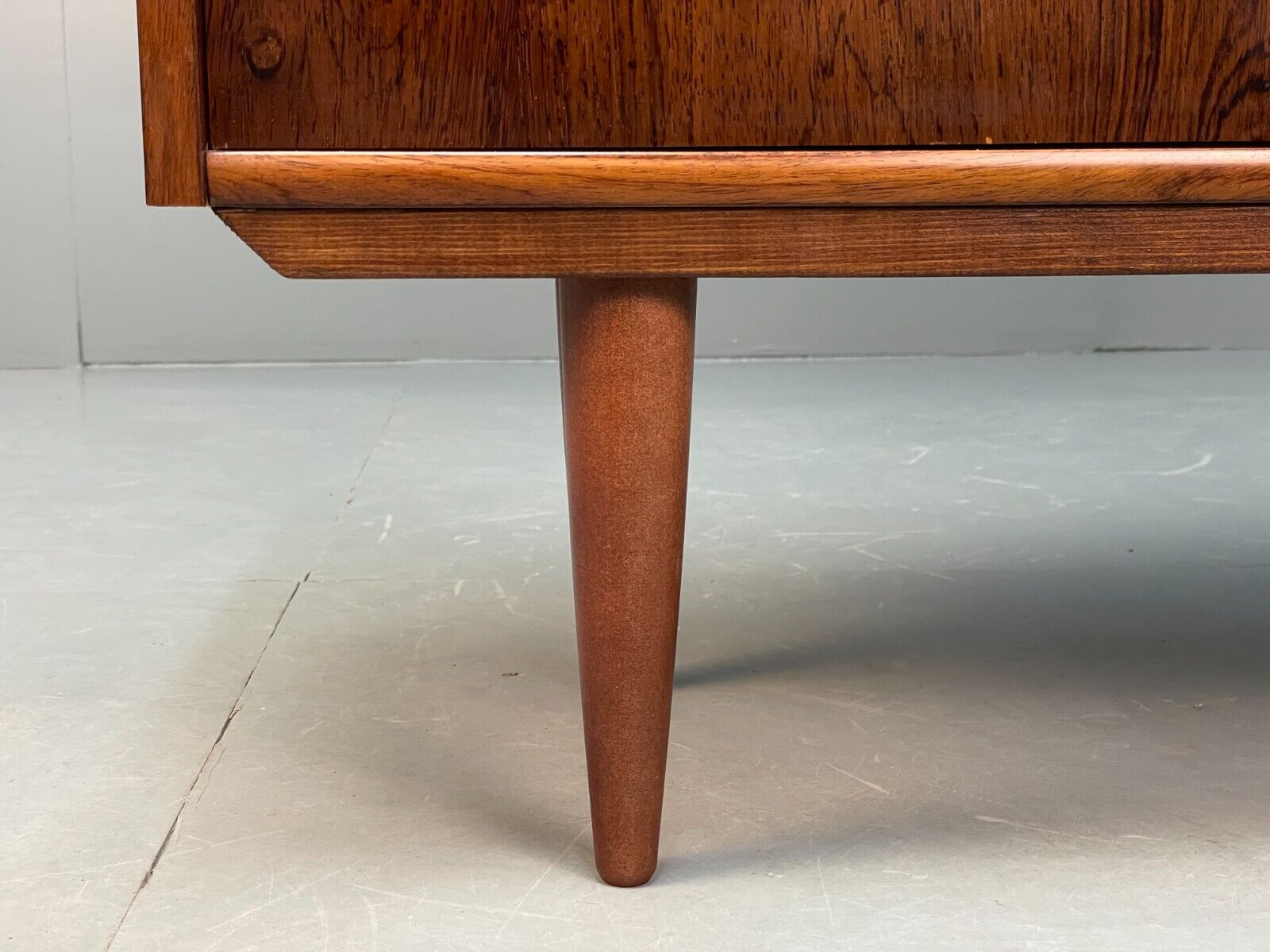 Midcentury Danish Bookcase Sliding Doors Torben B Nielsen Vintage EB8807 MWOO - UKDK FURNITURE