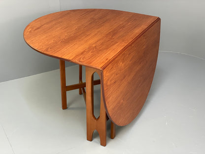 Vintage Teak Drop Leaf Dining Table By Jentique EB9766 MWOO - UKDK FURNITURE