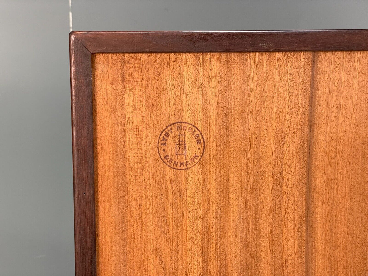 Vintage Danish Double Door Cabinet By LYBY Møbler Mid Century EB8844 MWOO - UKDK FURNITURE