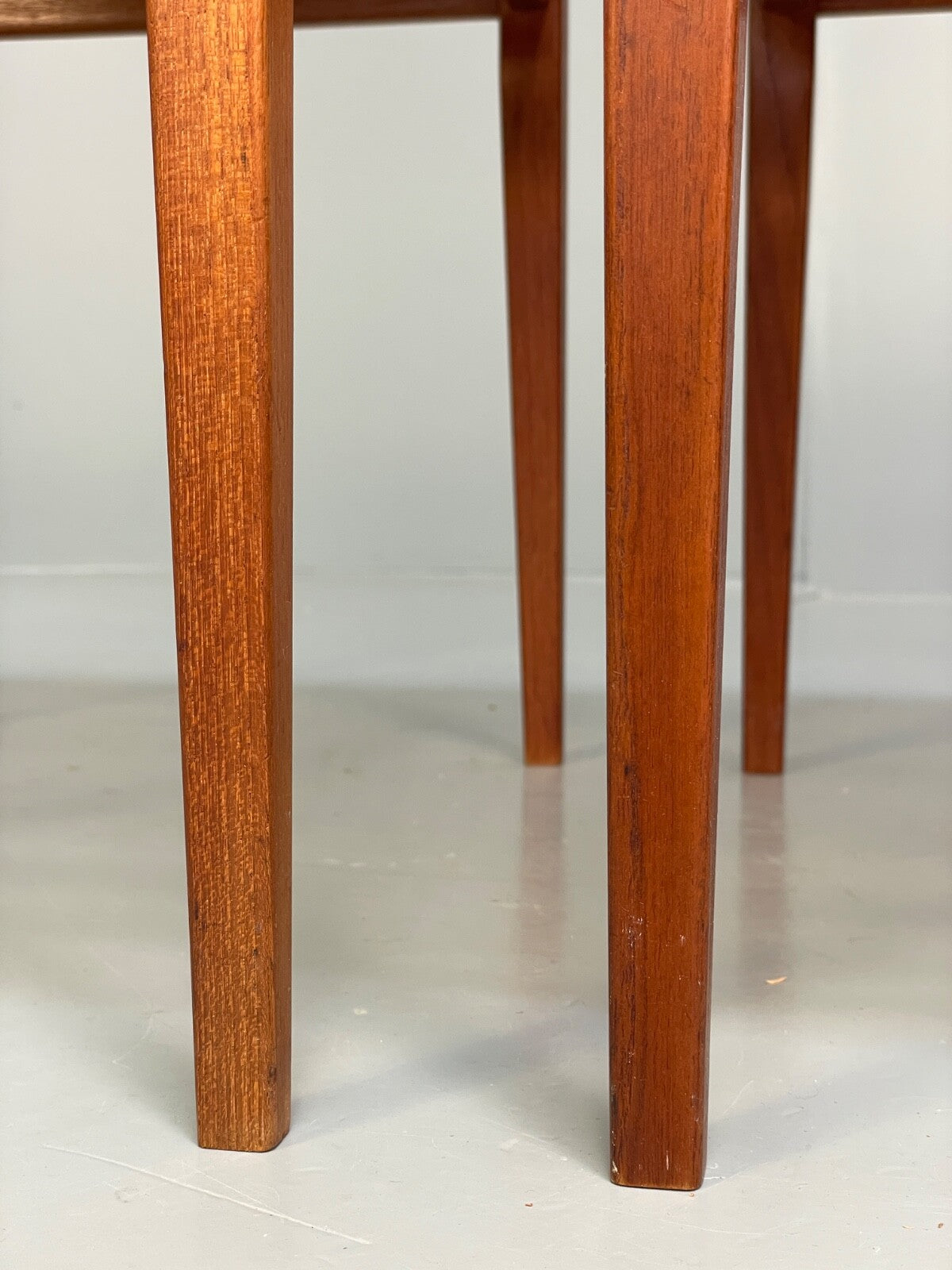 Vintage Solid Teak Bedside Tables Danish 1960s Mid Century EB9825 MWOO - UKDK FURNITURE