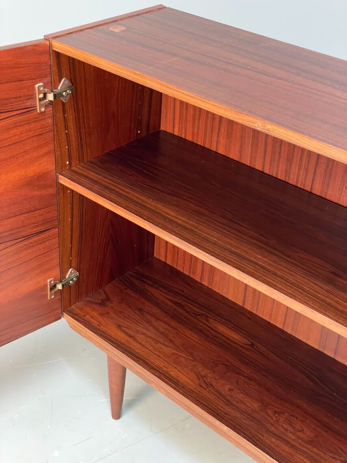 Vintage Danish Small Cabinet Adjustable Shelving Retro Mid Century EB9104 MWOO - UKDK FURNITURE
