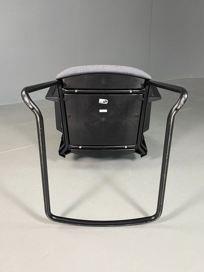 Vintage Task Chair Black and Grey Moventi Coz Cantilever EB6831 MNOR - UKDK FURNITURE