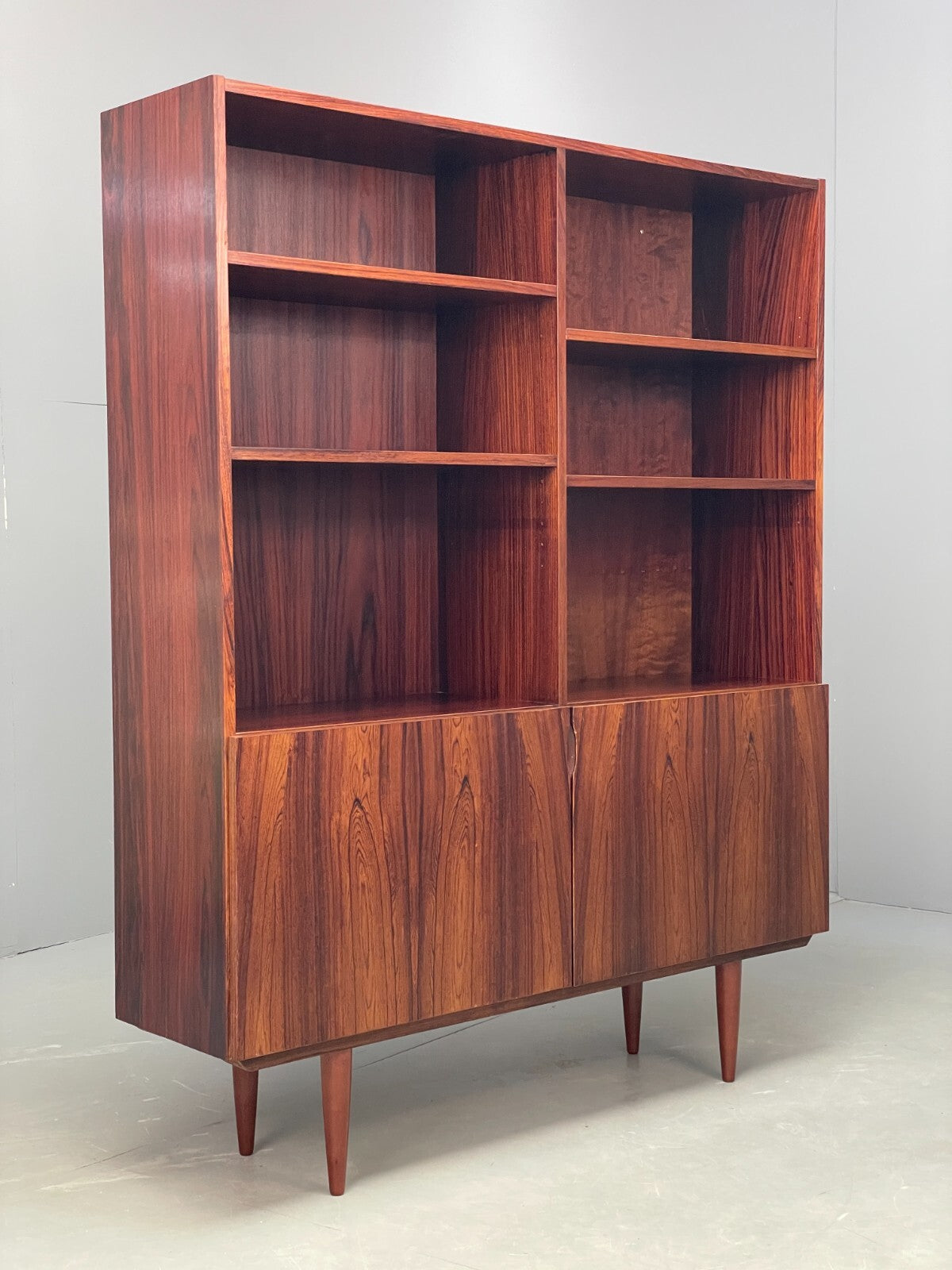 Vintage Danish Mid Century Large Adjustable Shelving Storage Unit EB8842 MWOO - UKDK FURNITURE
