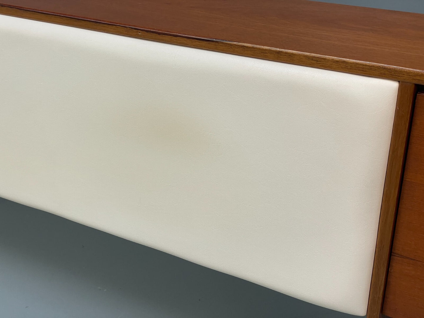 Vintage Teak Bedside Cabinets & Headboard By Meredew 1970s King Size EB9527 MWOO - UKDK FURNITURE
