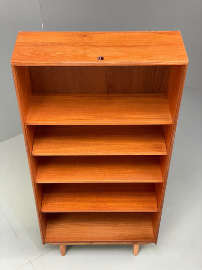 Vintage G-Plan Teak Tall Bookcase Adjustable Retro Shelving Storage EB9422 MWOO - UKDK FURNITURE