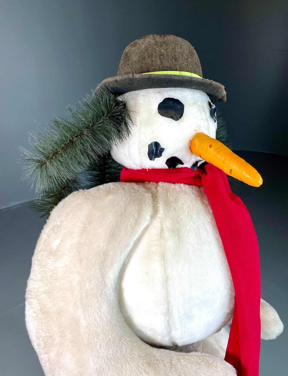 Animatronic Dancing Snowman Shop Display Vintage Danish 1970s EB6099 MWOO9