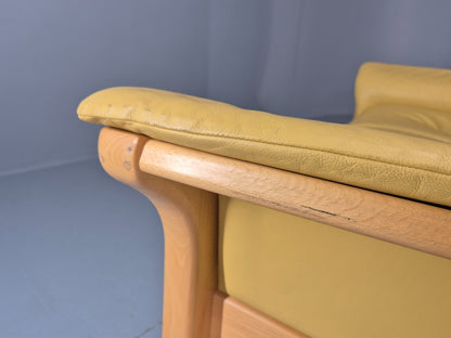 Ekornes Stressless Two Seater Leather Sofa Recline Stressless  EB11266 M2SS19