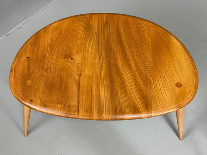 Ercol Pebble Nesting Tables Blonde Elm 1960s Mid Century Side Table EB11689 MWOO6