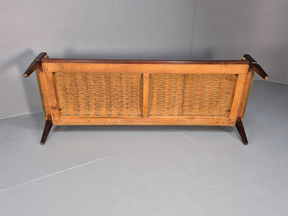 Antique Danish Empire Style Sofa Mahogany and Green velour EB9662 V3SS - UKDK FURNITURE