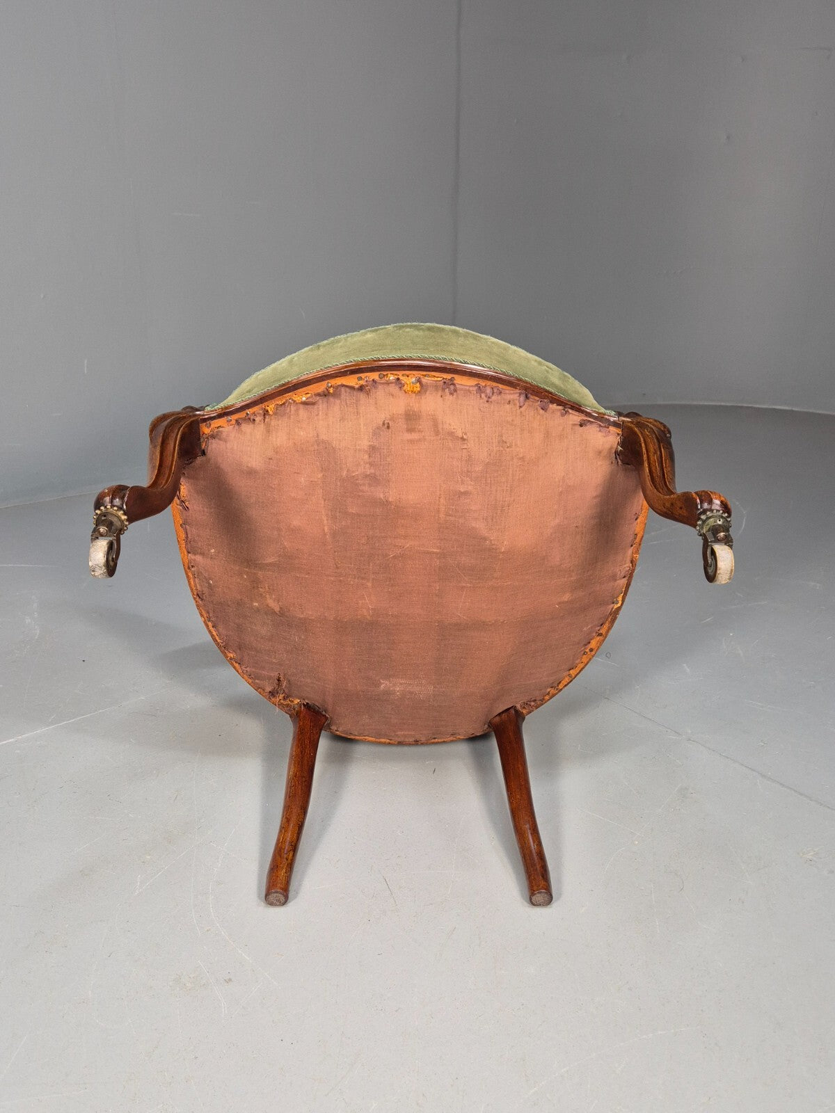 Vintage Danish Fauteuil Rococo French Style 1900s Revival Antique EB9601 VCAR - UKDK FURNITURE