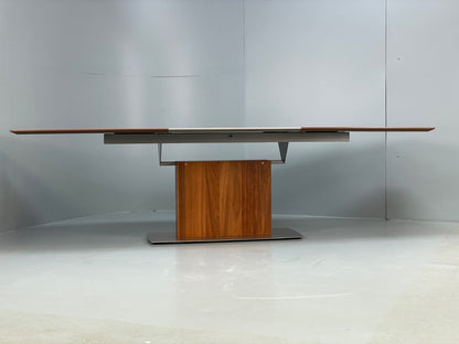 Modern Extending Dining Table By Bo Concept Walnut Effect EB11041 MWOO5