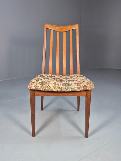 6 Fresco G Plan Dining Chairs High Back Teak 1970s Retro MCM  EB10054 MDIN7