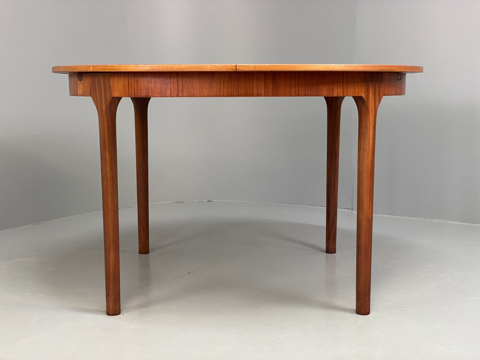Vintage McIntosh Dining Table Circular Teak Extending 1960s Retro EB11685 MWOO15