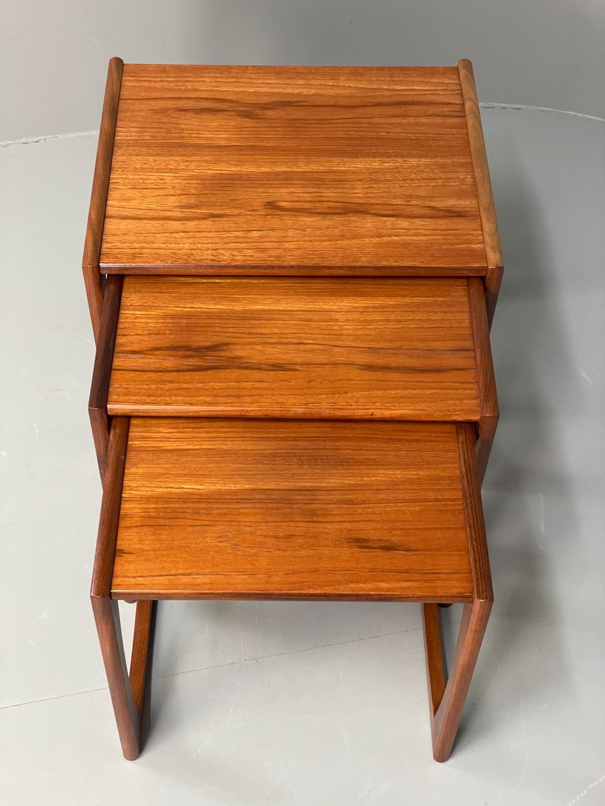 G Plan Nesting Tables Teak Quadrille Range Vintage Retro 1970s EB11678 MWOO18