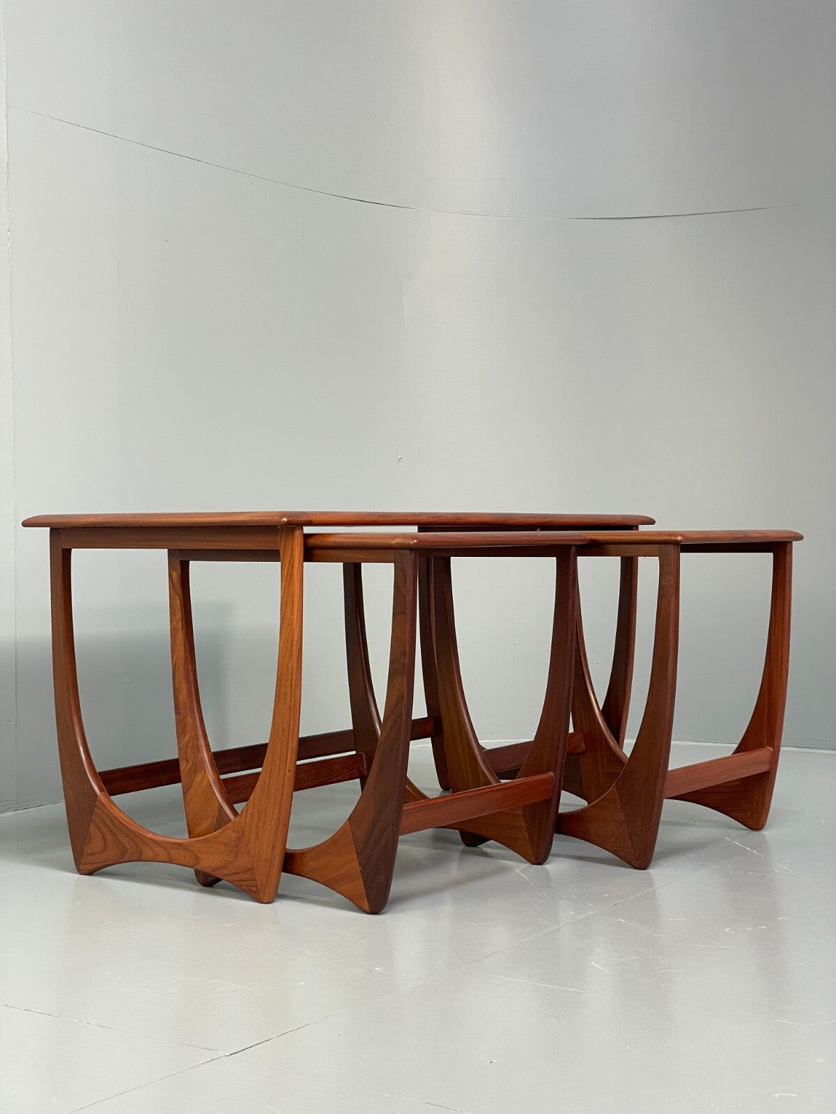 Vintage G Plan Teak Nest of Tables Astro Range 1970s Retro EB9530 MWOO - UKDK FURNITURE