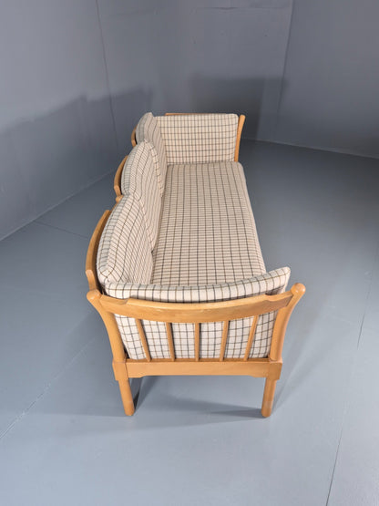 Vintage Danish Three Seater Settee Eric Jorgensen Design 1970s MCM EB11361 M3SS17