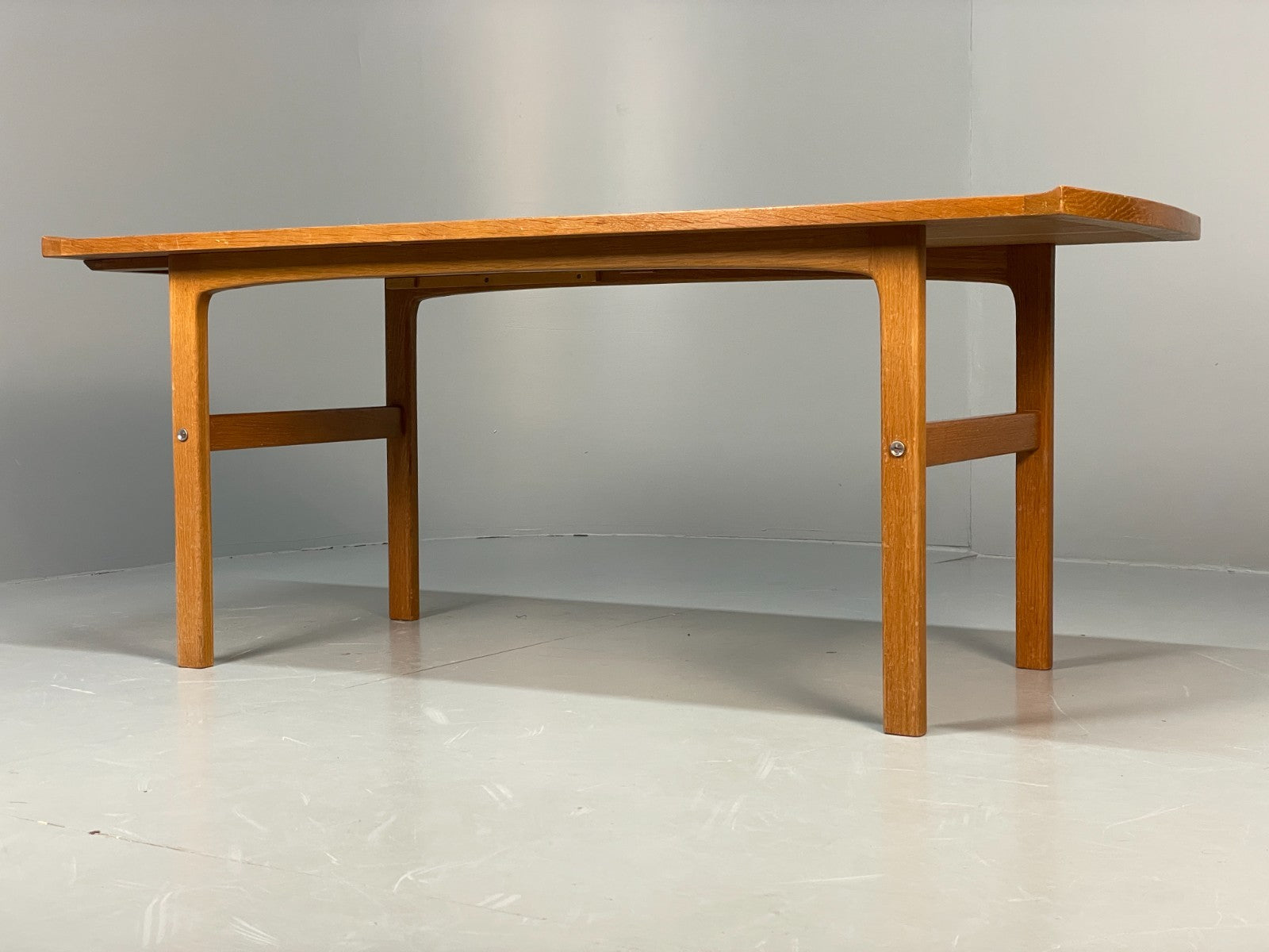Vintage 1960s Coffee Table Teak & Oak Swedish Mid Century EB11193 MWOO16