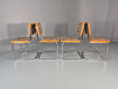 4 Cesca Dining Chairs Marcel Breuer Bauhaus Classic 1980s Retro EB11252 VDIN10