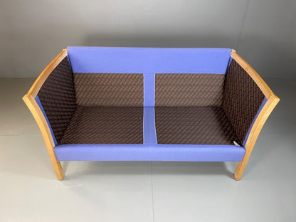 Vintage Danish Stouby Sofa, Beech Ends, Wool upholstery, 1980s. EB5039 M2SS - UKDK FURNITURE