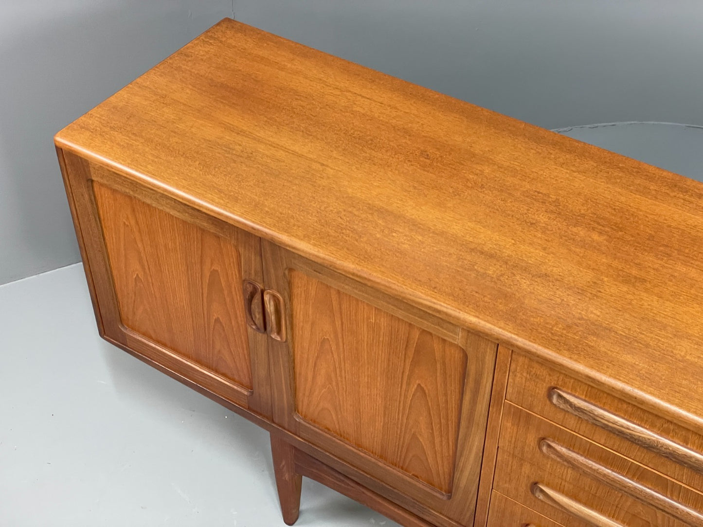 Vintage G Plan Sideboard Teak Fresco Range 1960s Shelving Drawers EB11548 MWOO11
