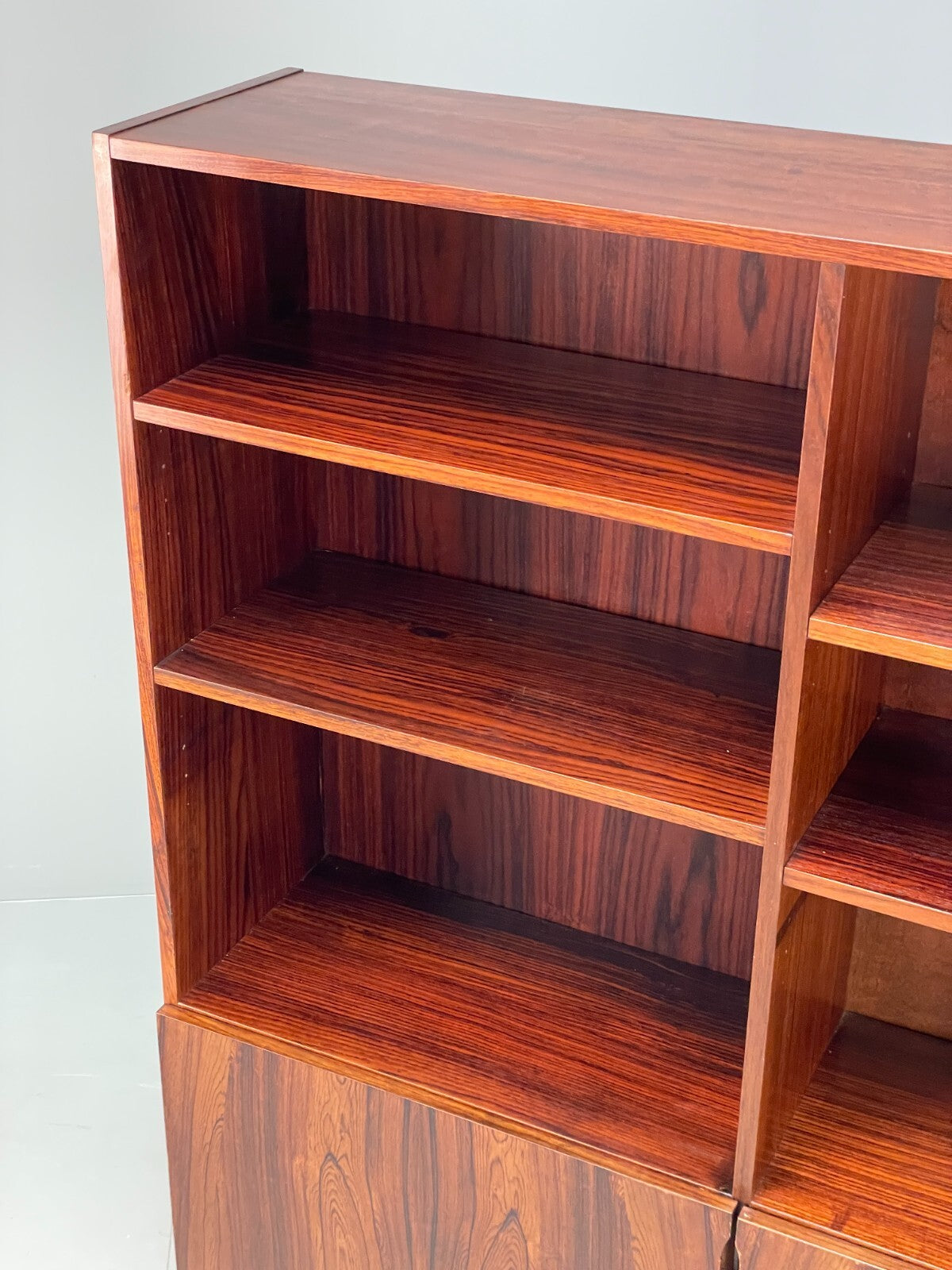 Vintage Danish Mid Century Large Adjustable Shelving Storage Unit EB8842 MWOO - UKDK FURNITURE