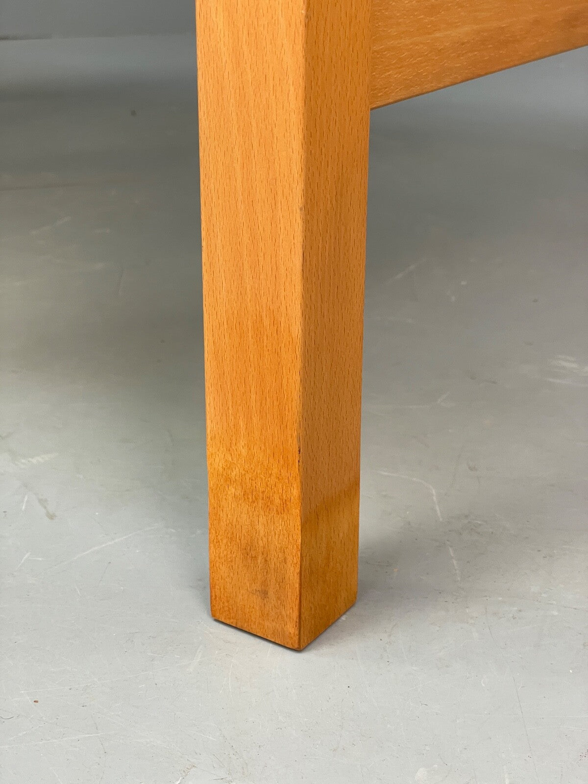 Vintage Danish Beech Desk Compact Exposed Joints Sliding Drawers EB9440 MWOO - UKDK FURNITURE