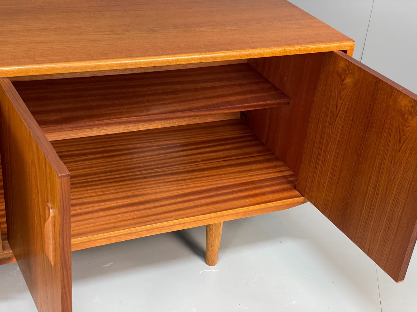 G Plan Teak Sideboard Fresco Range Shelving Retro 1970s TV Unit EB10946 MWOO8