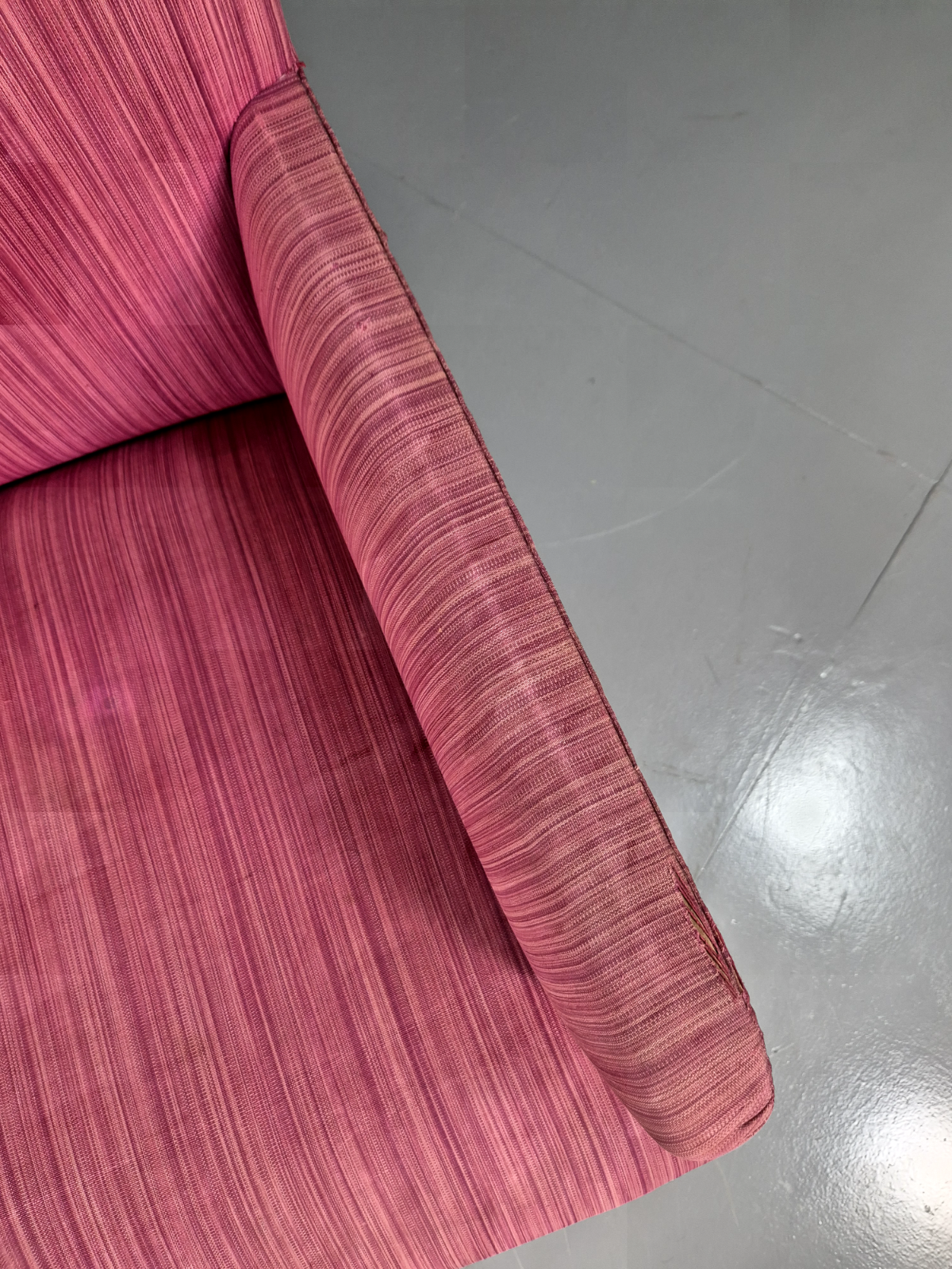 Vintage Lounge Chair lilac Pink Wool 1930s Retro EB7379 VCLO - UKDK FURNITURE