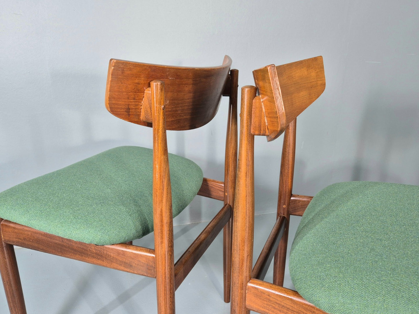 4 Vintage G Plan Dining Chairs Danish Design 1960s Retro MCM EB11484 MDIN6