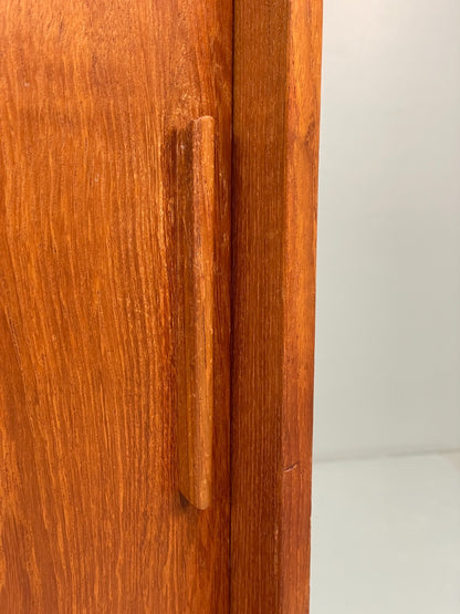 Vintage Teak Sideboard 1960s Midcentury Drawers Shelving Storage EB10945 MWOO6