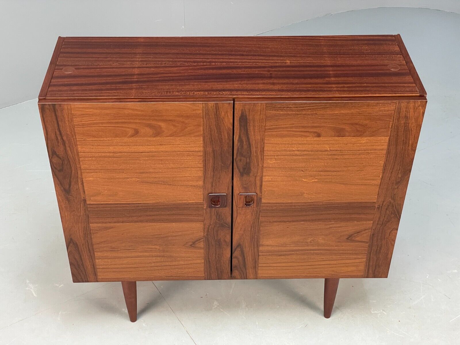 Vintage Danish Small Cabinet Adjustable Shelving Retro Mid Century EB9104 MWOO - UKDK FURNITURE