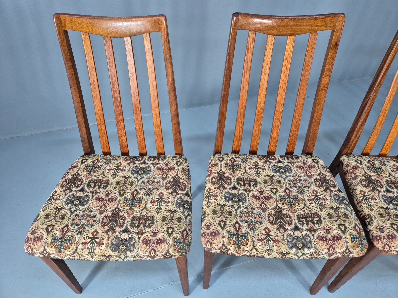 6 Fresco G Plan Dining Chairs High Back Teak 1970s Retro MCM  EB10054 MDIN2