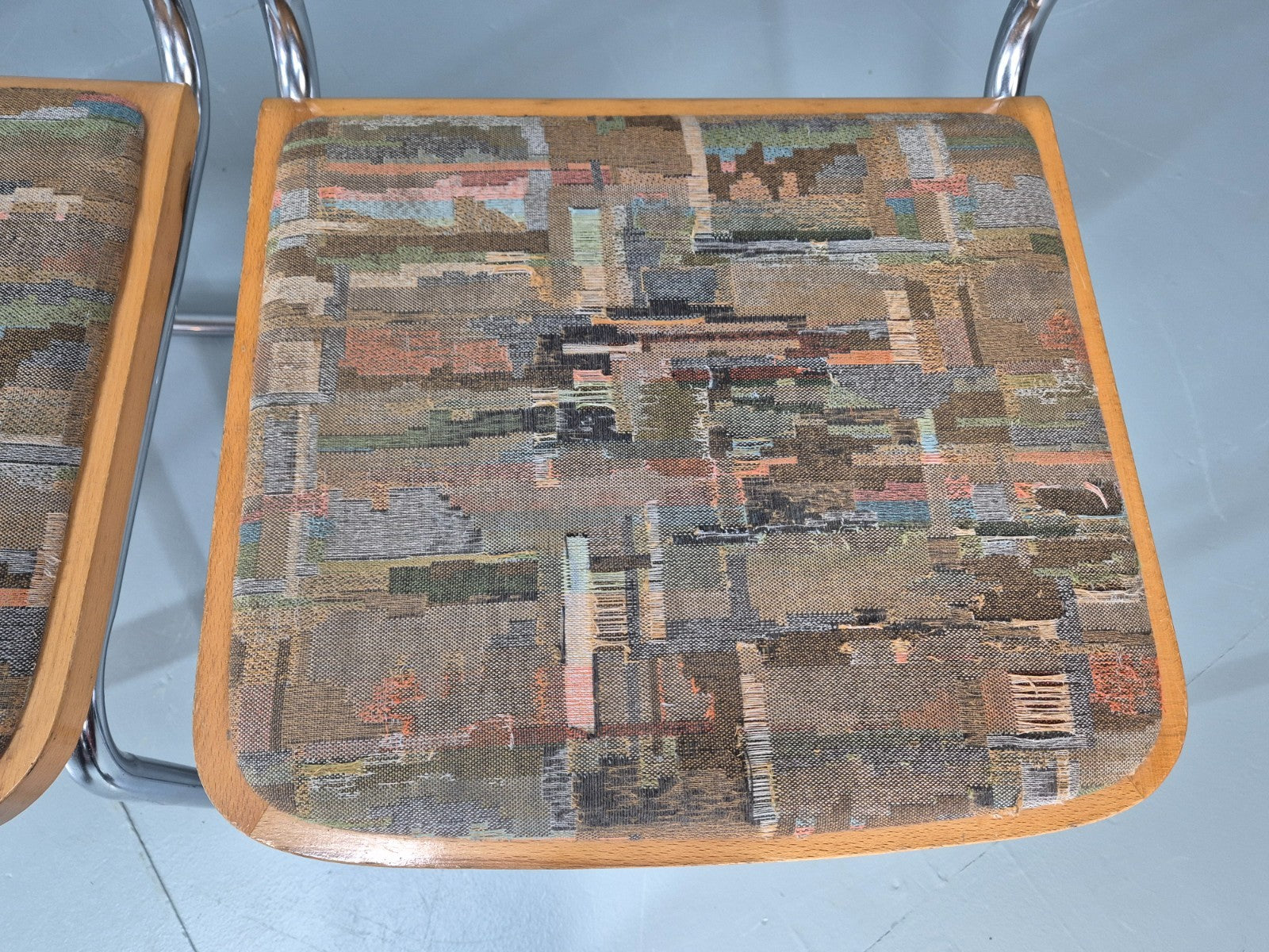 4 Cesca Dining Chairs Marcel Breuer Bauhaus Classic 1980s Retro EB11252 VDIN9