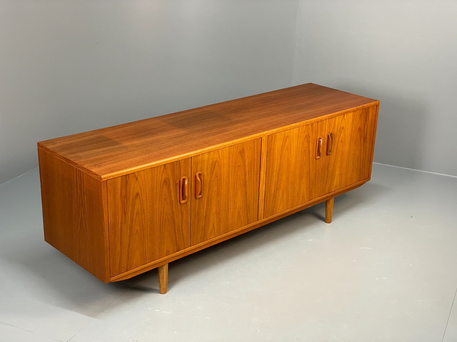 G Plan Teak Sideboard Fresco Range Shelving Retro 1970s TV Unit EB10946 MWOO19