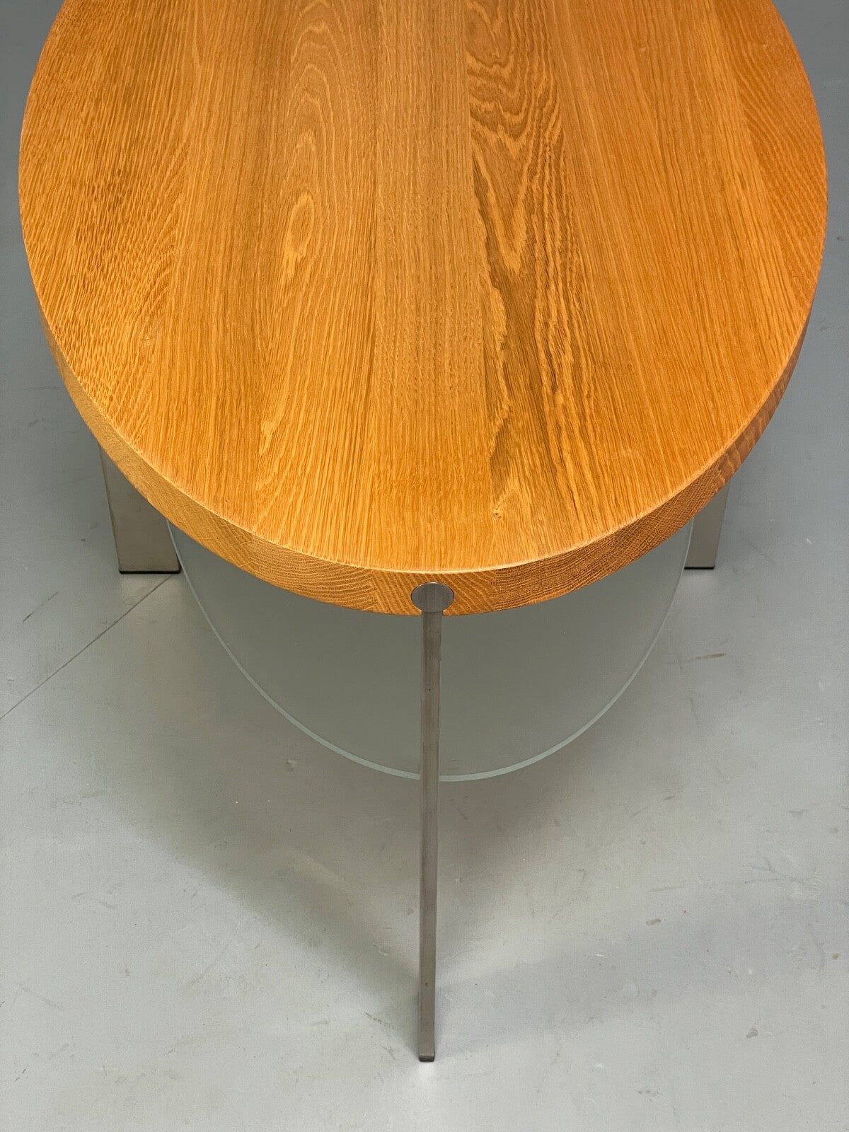 Danish Oval Coffee Table Oak Steel Designed By Ebbe Gehl Naver EB9509 MWOO - UKDK FURNITURE
