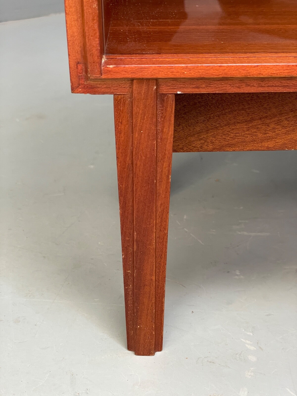 Vintage Teak Glazed Bookcase By Beaver & Tapley EB9503 MWOO - UKDK FURNITURE