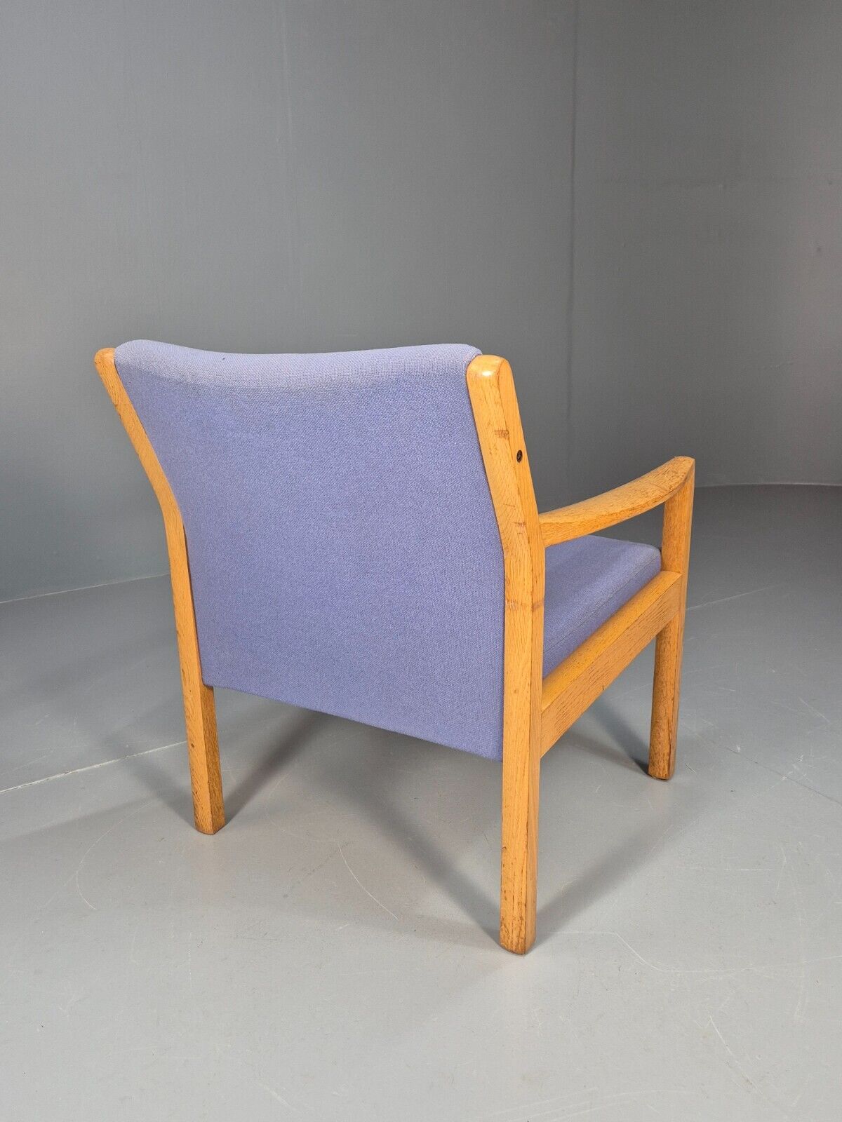 Vinrtage Danish Oak Framed Lounge Chair by Soro Stolefabrik 1990s EB9053 MNOR - UKDK FURNITURE