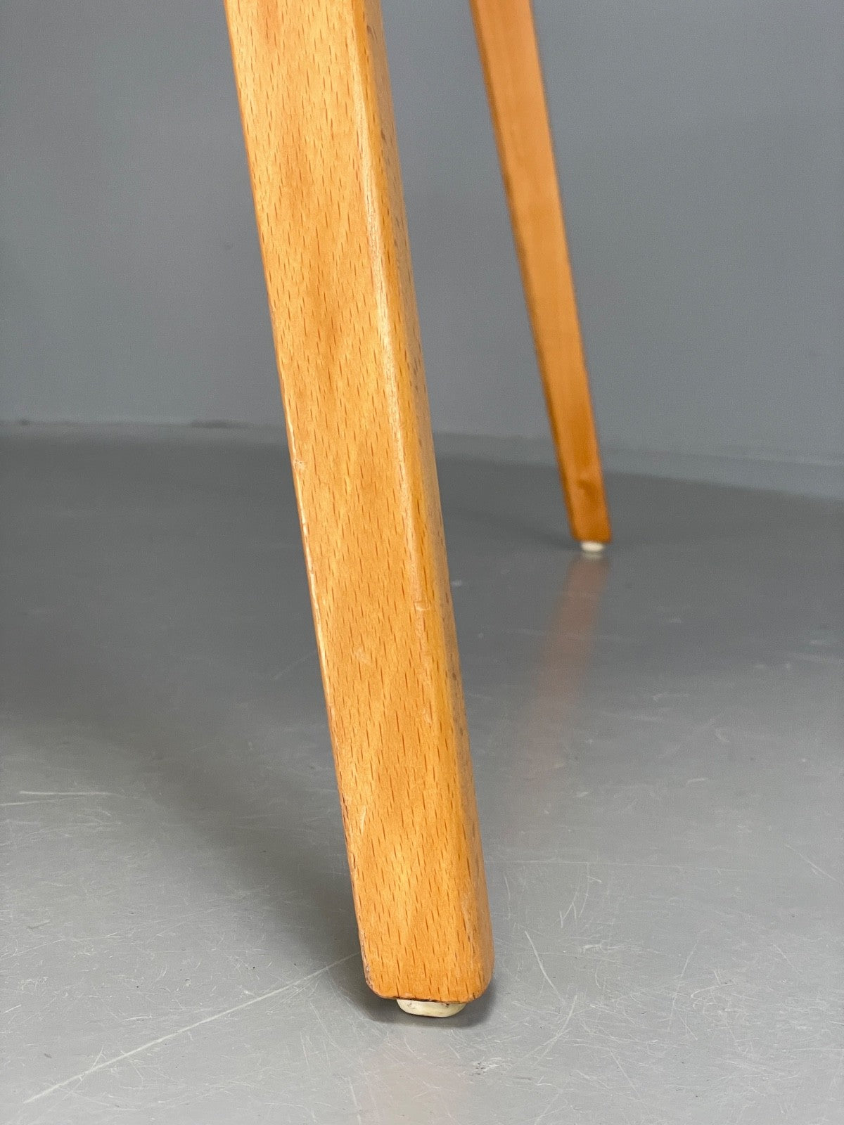 Vintage Ercol Circular Table Drop-Leaf Solid Blond Elm 1960s EB11053 MWOO7