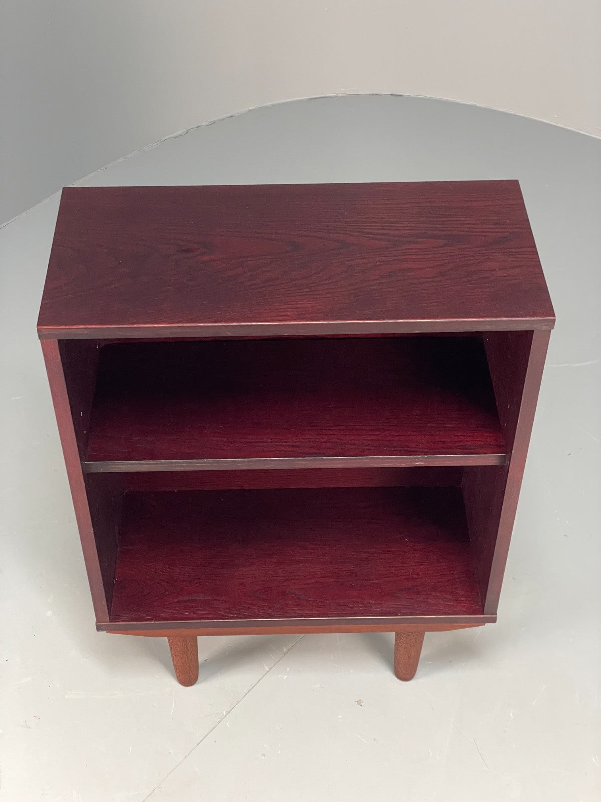 Vintage Dark Oak Bookcase Adjustable Shelf By Beaver & Tapley EB11497MWOO1