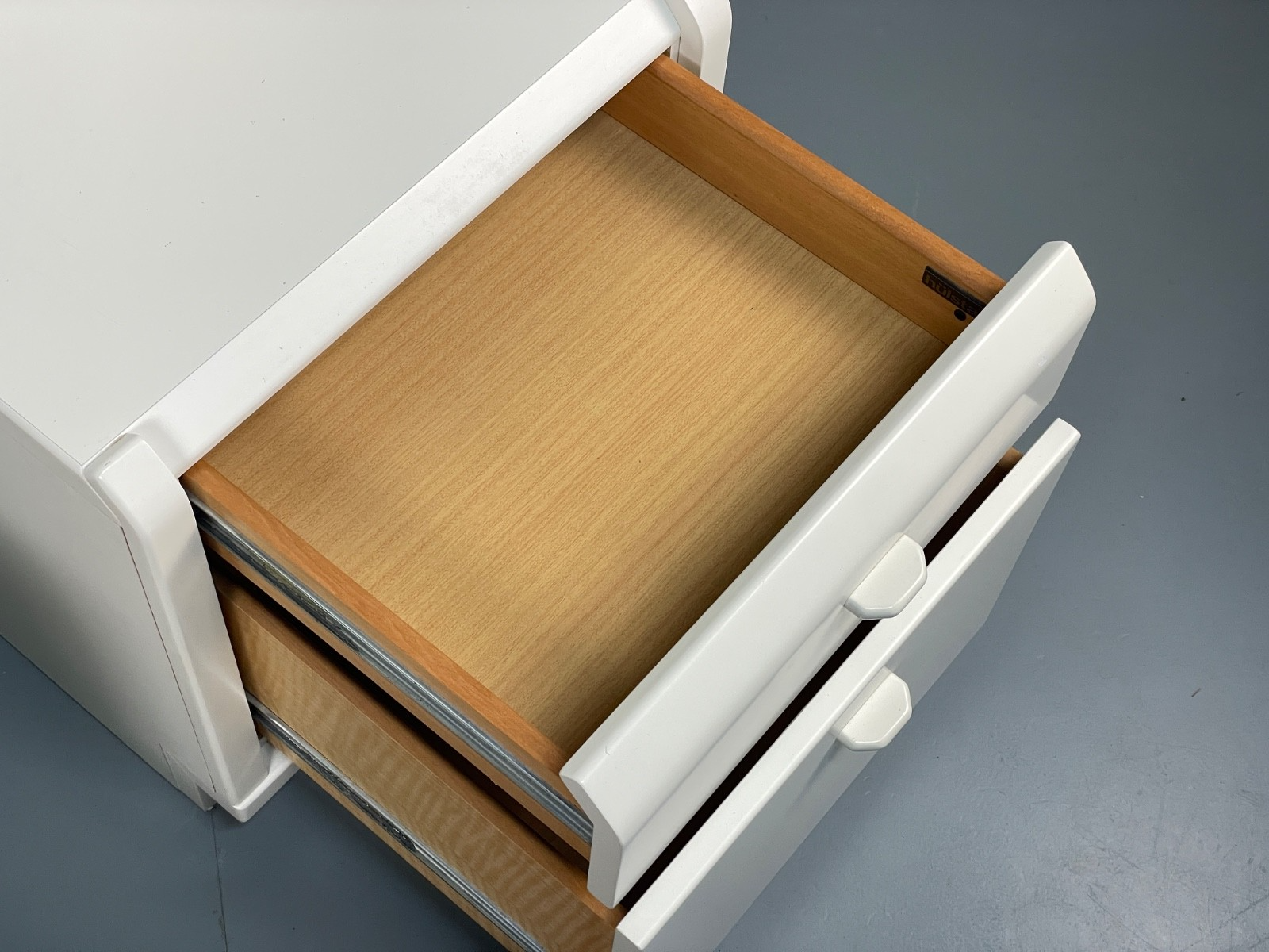 Vintage White Bedside Cabinets Pair By Hulsta Germany Retro 1980s EB11045 MWOO9