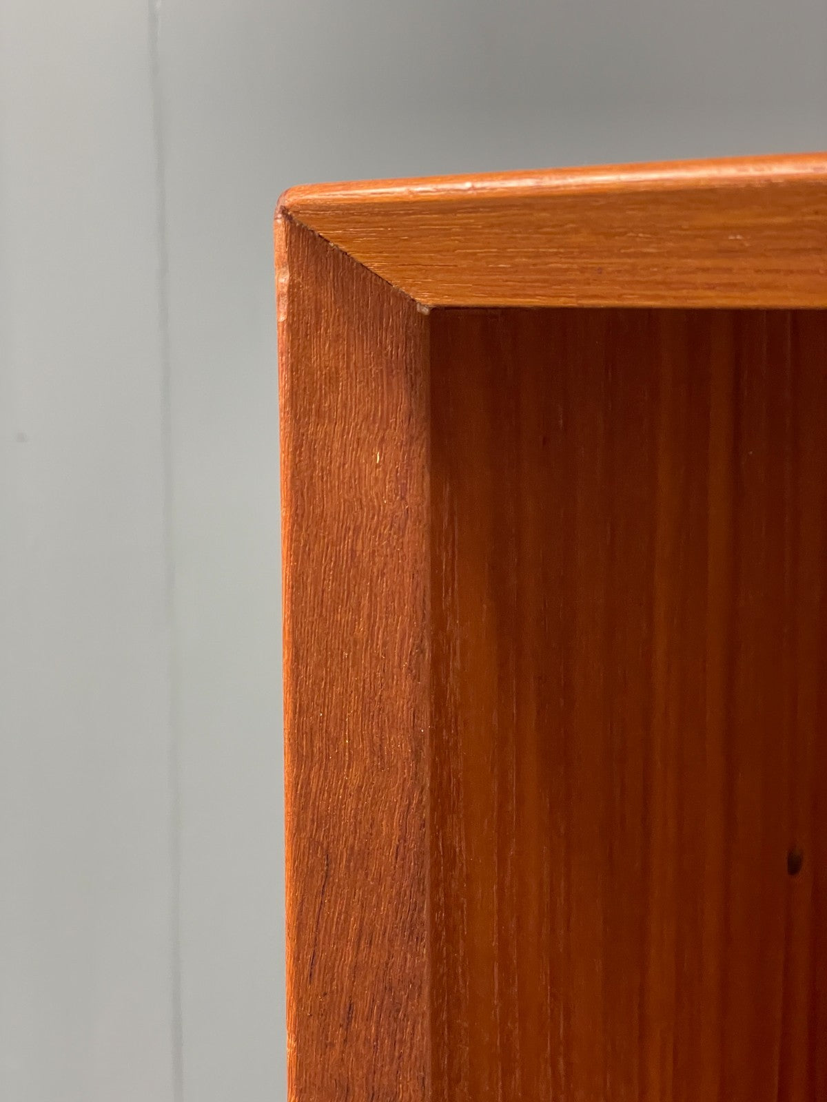 Vintage Danish Teak Bookcase By Svend Aage Rasmussen Glass Doors EB10942 MWOO10